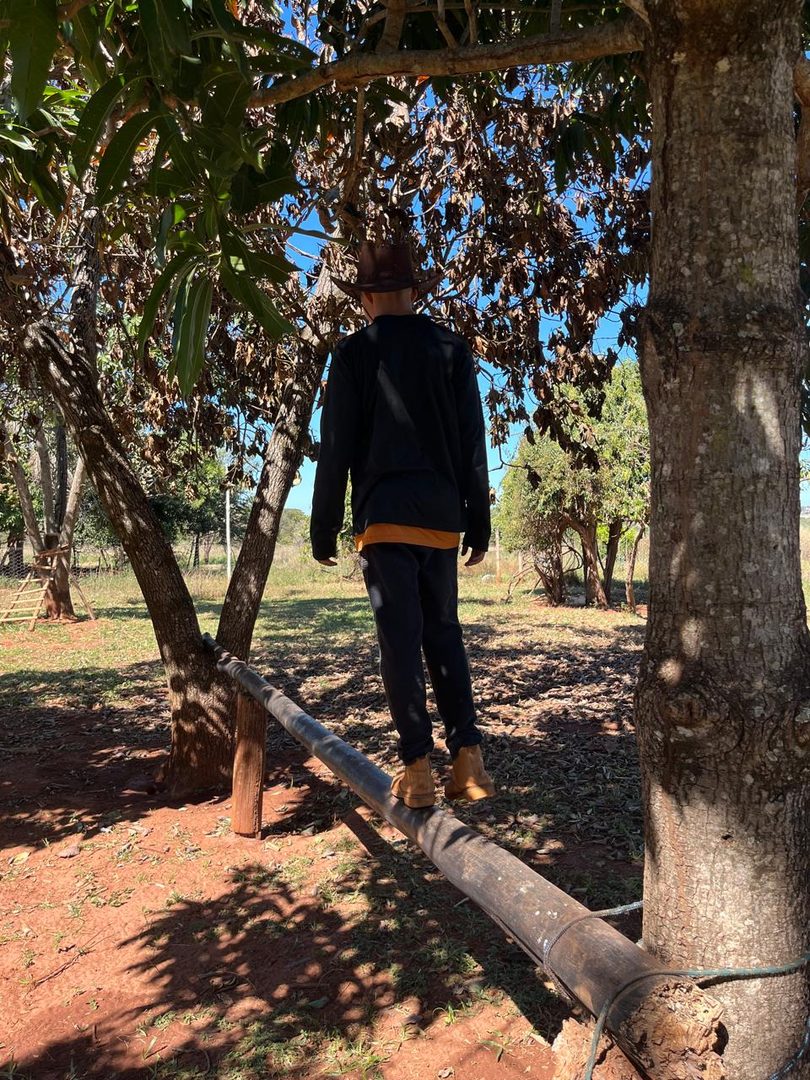 Brincando ao ar livre